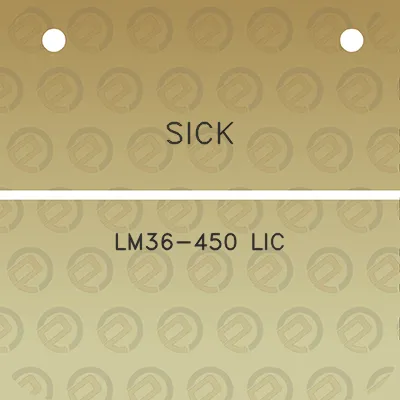 sick-lm36-450-lic