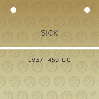 sick-lm37-450-lic