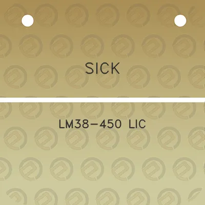 sick-lm38-450-lic