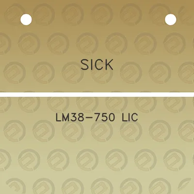 sick-lm38-750-lic