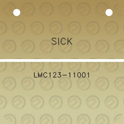 sick-lmc123-11001