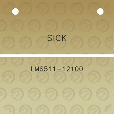 sick-lms511-12100