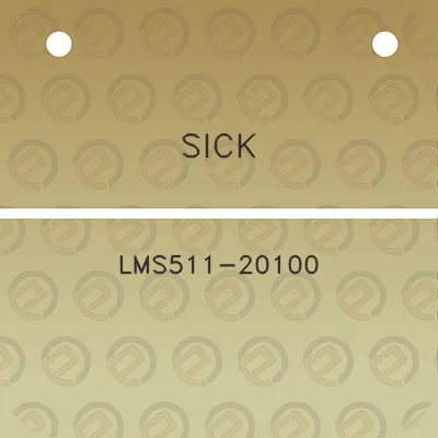 sick-lms511-20100