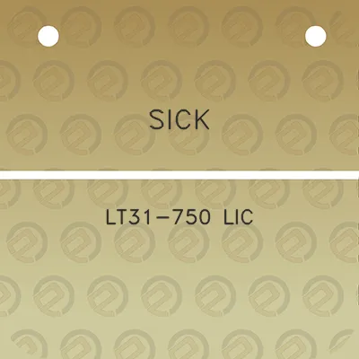 sick-lt31-750-lic