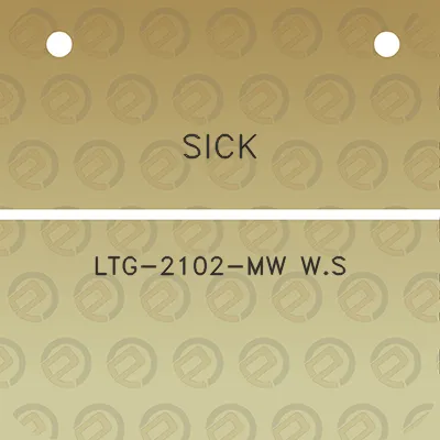 sick-ltg-2102-mw-ws