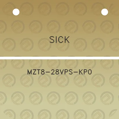 sick-mzt8-28vps-kp0