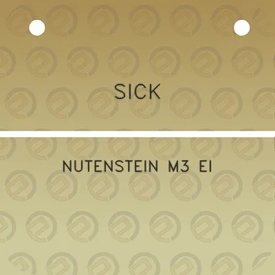 sick-nutenstein-m3-ei