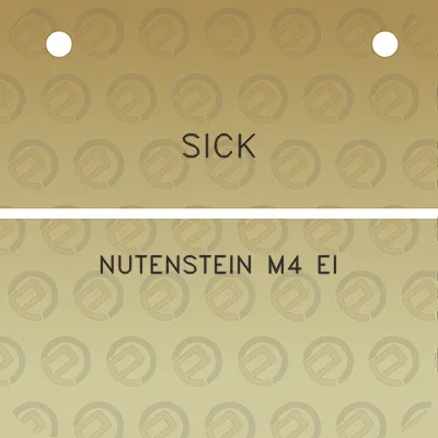 sick-nutenstein-m4-ei