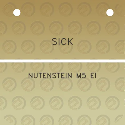 sick-nutenstein-m5-ei