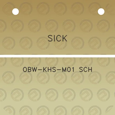 sick-obw-khs-m01-sch