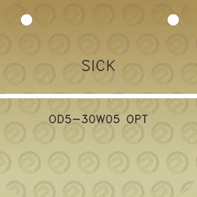 sick-od5-30w05-opt