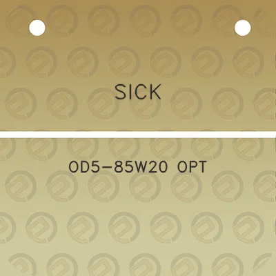 sick-od5-85w20-opt