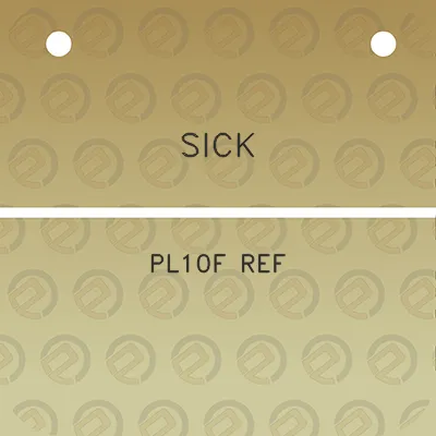 sick-pl10f-ref