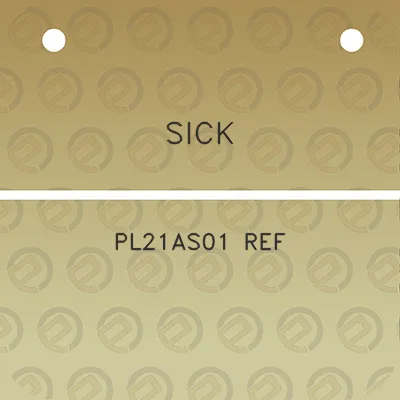 sick-pl21as01-ref