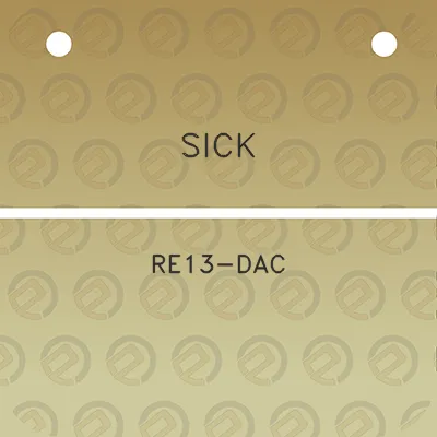 sick-re13-dac