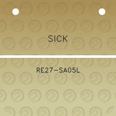 sick-re27-sa05l