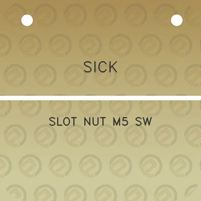 sick-slot-nut-m5-sw