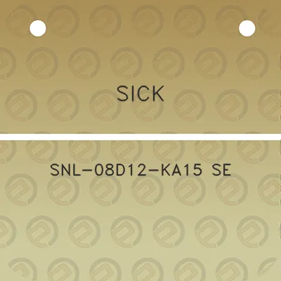 sick-snl-08d12-ka15-se