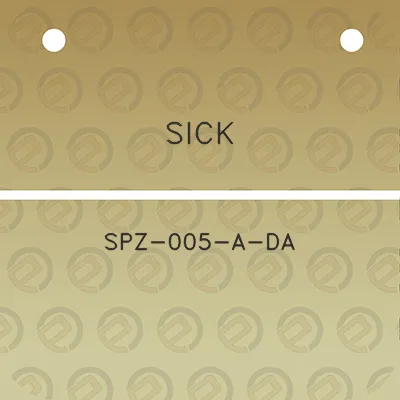 sick-spz-005-a-da