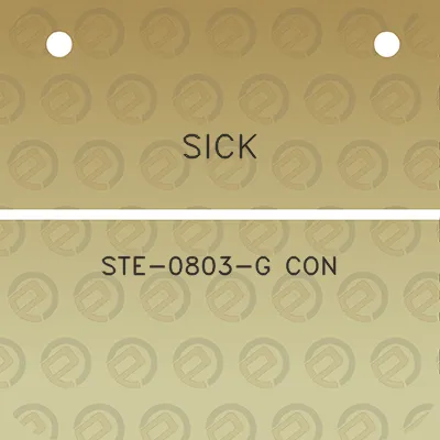 sick-ste-0803-g-con