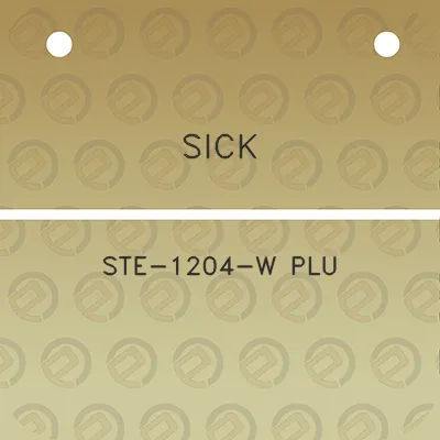 sick-ste-1204-w-plu