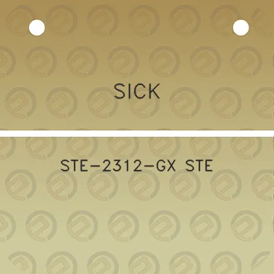 sick-ste-2312-gx-ste