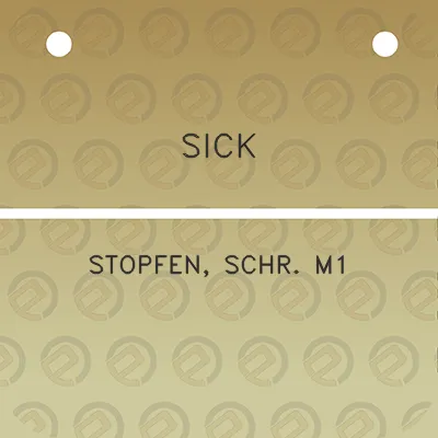 sick-stopfen-schr-m1