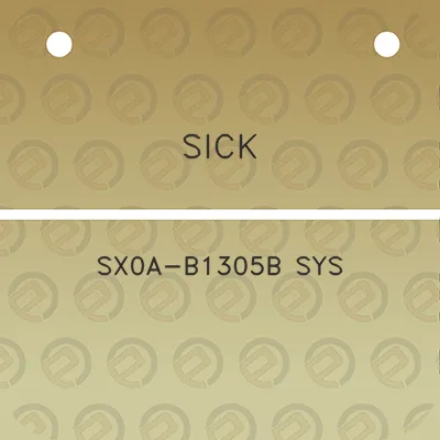 sick-sx0a-b1305b-sys