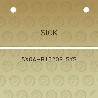 sick-sx0a-b1320b-sys