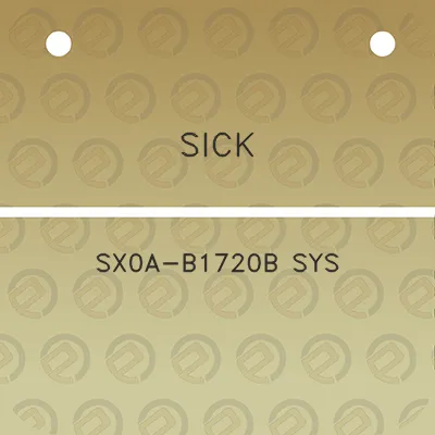 sick-sx0a-b1720b-sys