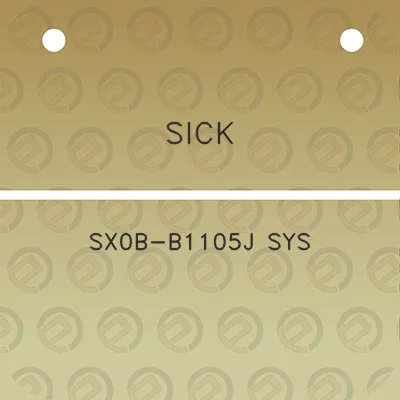 sick-sx0b-b1105j-sys