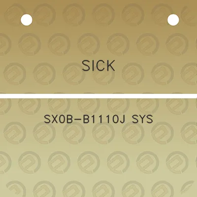 sick-sx0b-b1110j-sys