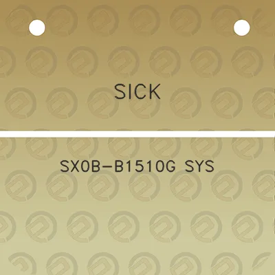 sick-sx0b-b1510g-sys