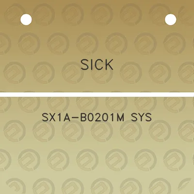 sick-sx1a-b0201m-sys