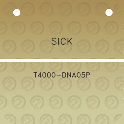 sick-t4000-dna05p