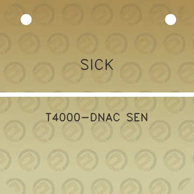 sick-t4000-dnac-sen