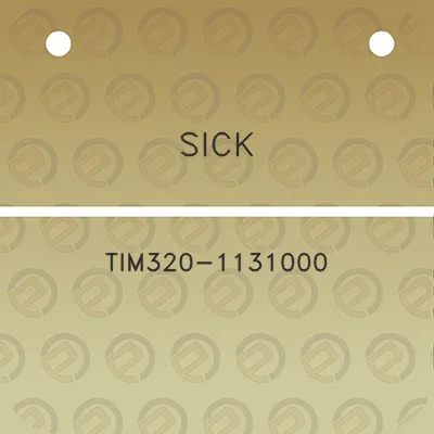 sick-tim320-1131000