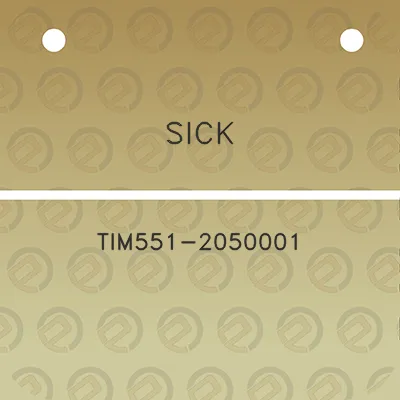 sick-tim551-2050001