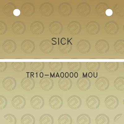 sick-tr10-ma0000-mou