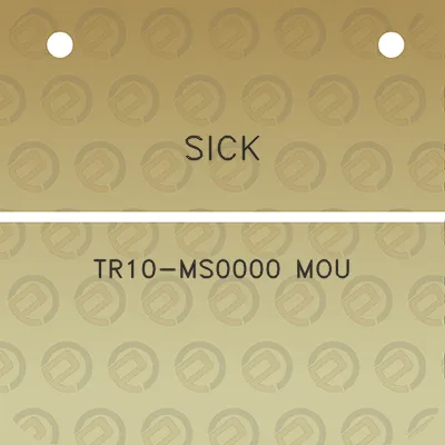 sick-tr10-ms0000-mou