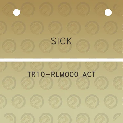 sick-tr10-rlm000-act