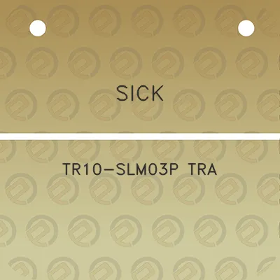 sick-tr10-slm03p-tra