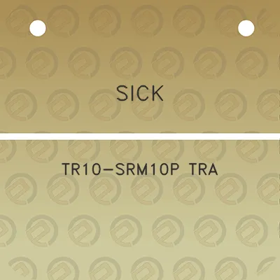 sick-tr10-srm10p-tra