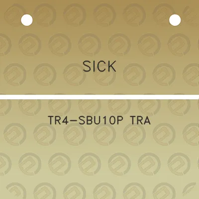 sick-tr4-sbu10p-tra