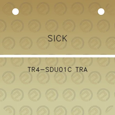 sick-tr4-sdu01c-tra