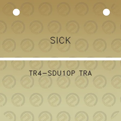 sick-tr4-sdu10p-tra