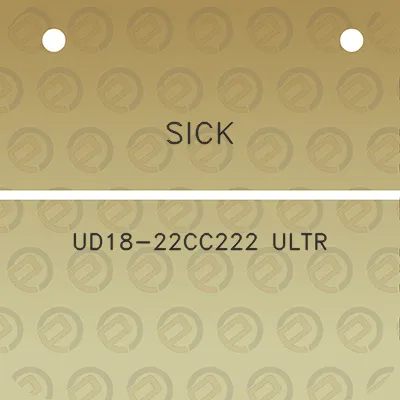 sick-ud18-22cc222-ultr