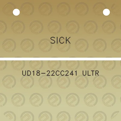 sick-ud18-22cc241-ultr