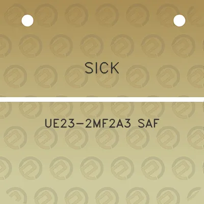 sick-ue23-2mf2a3-saf