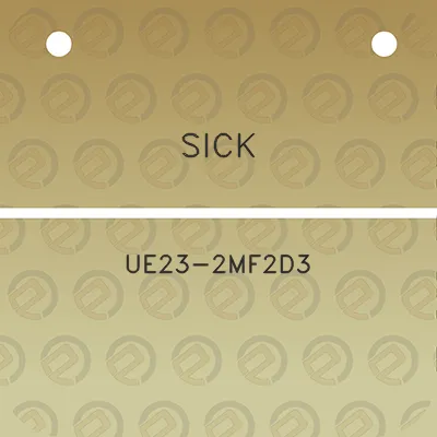 sick-ue23-2mf2d3